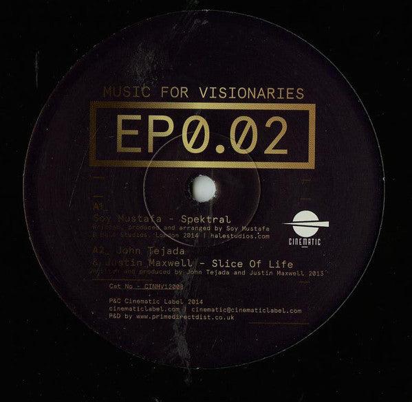 Various ‎– Music For Visionaries EP0.02