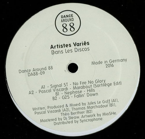 Various ‎– Dans Les Discos