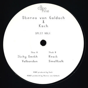 Stereo Von Goldach Ksch ‎– Split Vol 1