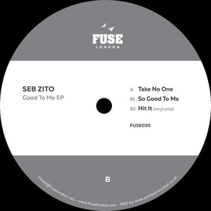 Seb Zito ‎– Good To Me EP