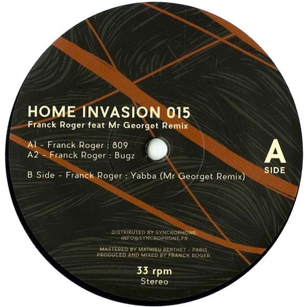 Franck Roger ‎– Home Invasion 015