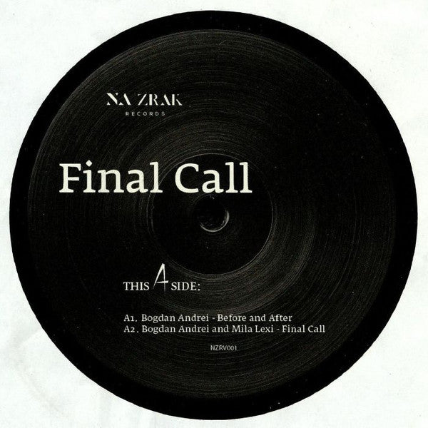 Bogdan Andrei ‎– Final Call