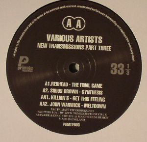 Various ‎– New Transmissions Part Three
