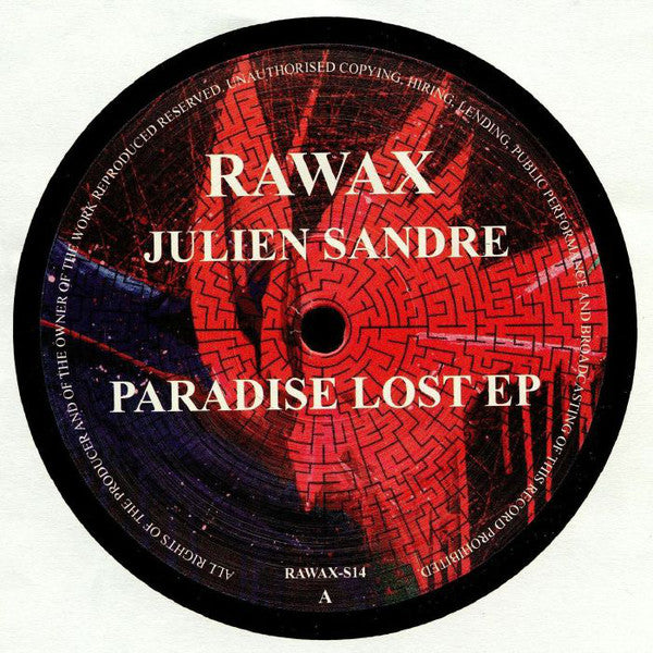 Julien Sandre ‎– Paradise Lost EP