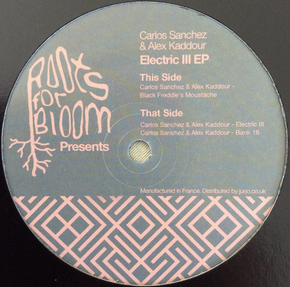 Carlos Sanchez & Alex Kaddour ‎– Electric III EP