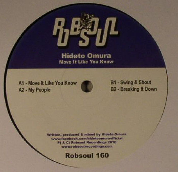 Hideto Omura ‎– Move It Like You Know